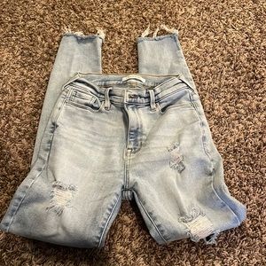 PAC SUN Distressed High Rise Jeggings